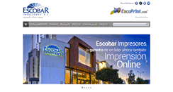 Desktop Screenshot of escobarimpresores.com